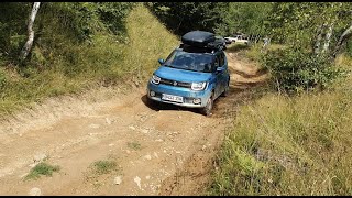 Suzuki Ignis & friends off road - shelf roads, mud & steep climbs
