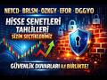 NETCD BRLSM OZKGY EFOR DGGYO Hisse senetleri tahlilleri Sizin Seçtikleriniz