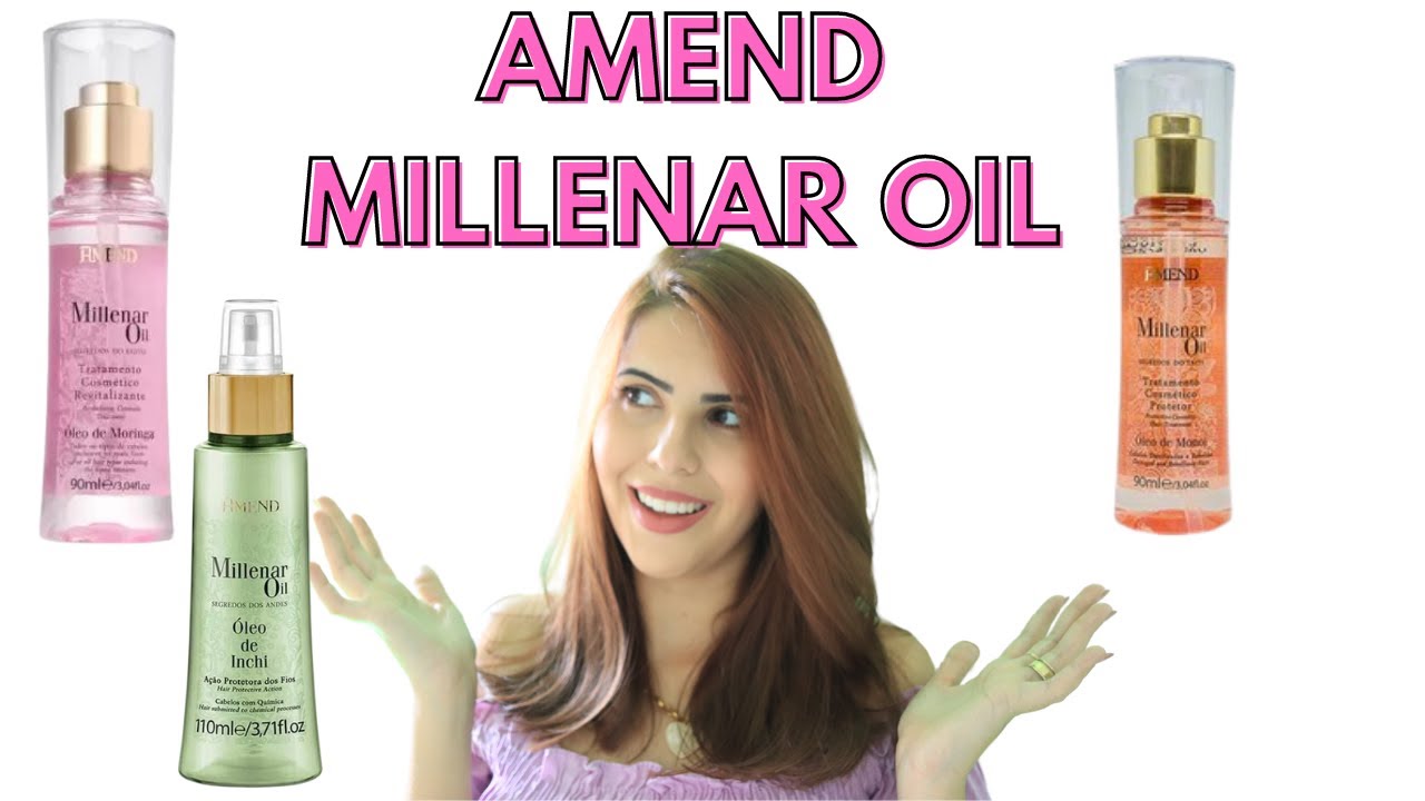 AMEND MILLENAR OIL: MORINGA, INCHI OU MONOI? QUAL O MELHOR ÓLEO?