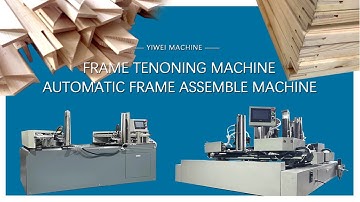 How to make stretcher bars and assembly the frames easily.  Have you ever seen this machine partner?