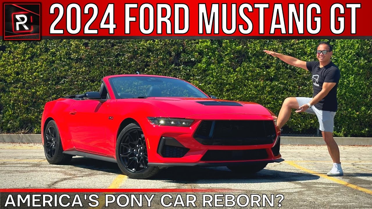 The 2024 Ford Mustang GT Is Modern V8-Powered American Muscle Car Done Right