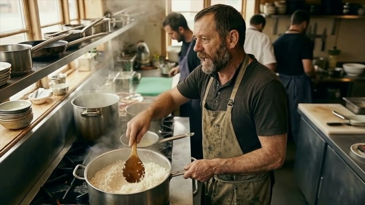 North Island a Fish Cooker - made with AI film scene cinematic