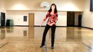 Line Dancing by Sparkles - ONE SMILE - intermediate, demo