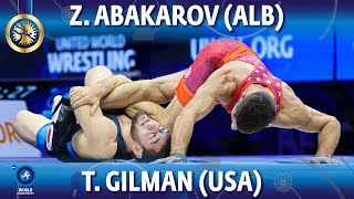 Зелимхан Абакаров (Aлбания) vs Томас Патрик Гилман (США) - Финал // Чемпионат мира 2022 // 57 кг