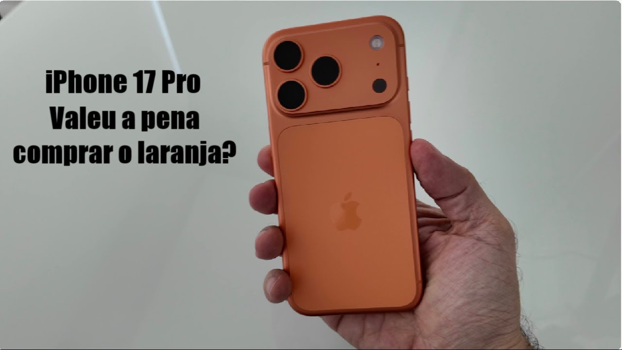iPhone 17 Pro depois de 4 meses: Valeu a pena escolher a cor laranja?
