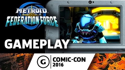 Metroid Prime: Federation Force Gameplay at Comic-Con 2016