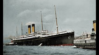 RMS Adriatic - White Star Line - Big Four last - Elgar Imperial March