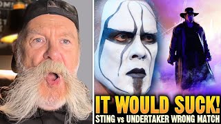 Famous Dutch Mantell on Why The Undertaker vs Sting Should NEVER Happen Wealth