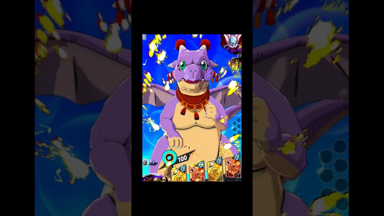 3000日記念で登場したハイヤードラゴンが可愛い #ドラゴンボールレジェンズ