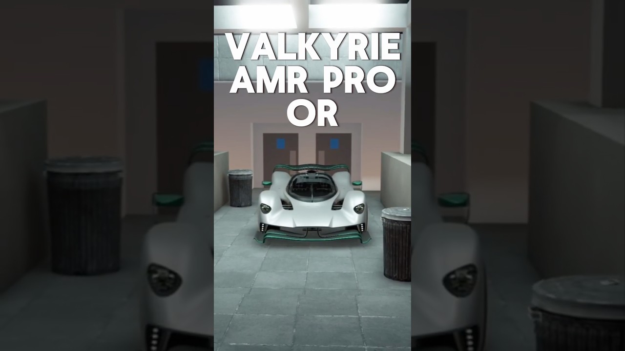 ASTON MARTIN DBS VS ONE 77 VS VALKYRIE AMR PRO VS VALKYRIE 