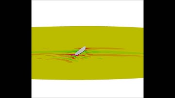 zigzag maneuver for a fully appended self-propelled ship