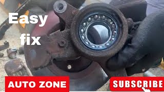 fiat front wheel bearing replacement|how to change front wheel bearing on a fiat|