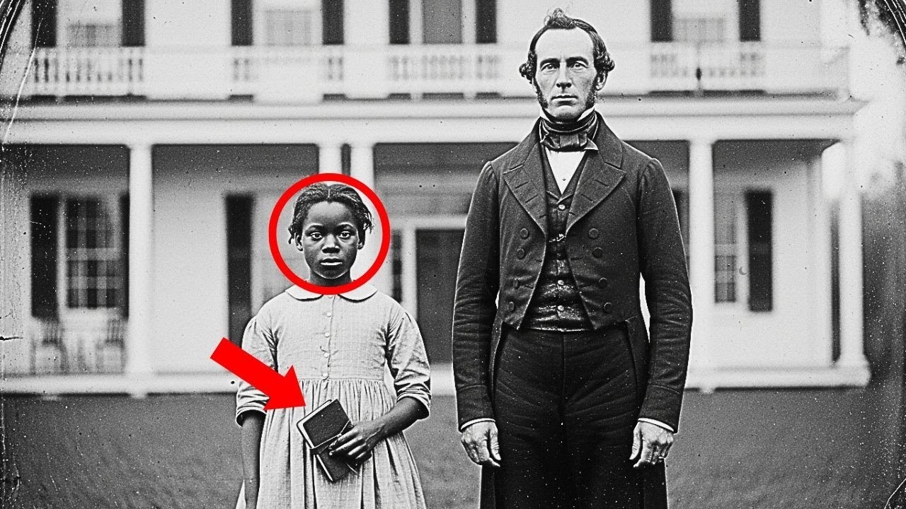 During the restoration, experts found a hidden detail in the slave girl's clothing no one saw before