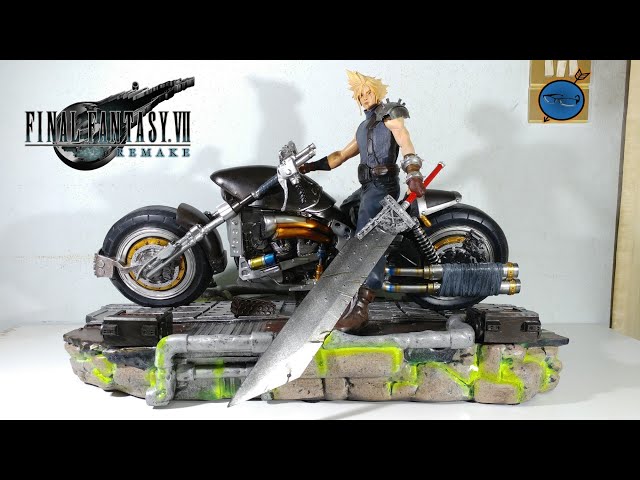 Final Fantasy VII Remake CLOUD STRIFE Hardy Daytona Statue 1/4