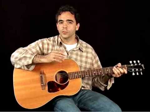 How to Play Acoustic Guitar - Lessons for Beginners - Holding the Guitar