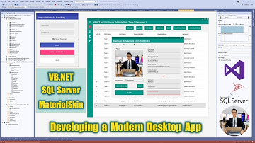 VB.NET SQL Server (Modern UI) What You Will Learn in this Course