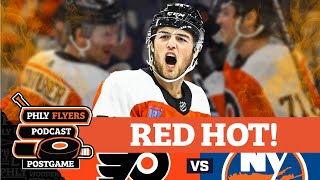 Flyers blow 3-goal lead, but Foerster’s goal, Zegras & Ersson’s shootout MAGIC give Flyers the win