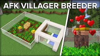 Minecraft AFK Villager Breeder - The Most Reliable Design!