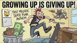 Download Lagu Growing Up is Giving Up – Fast Melodic Skate Punk Anthem [Official Audio] MP3