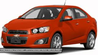 2013 CHEVROLET SONIC IRVING, TX D4245003