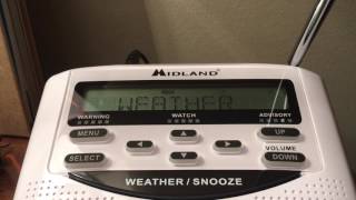 NOAA Radio (NO EAS) Freeze Warning From Huntsville