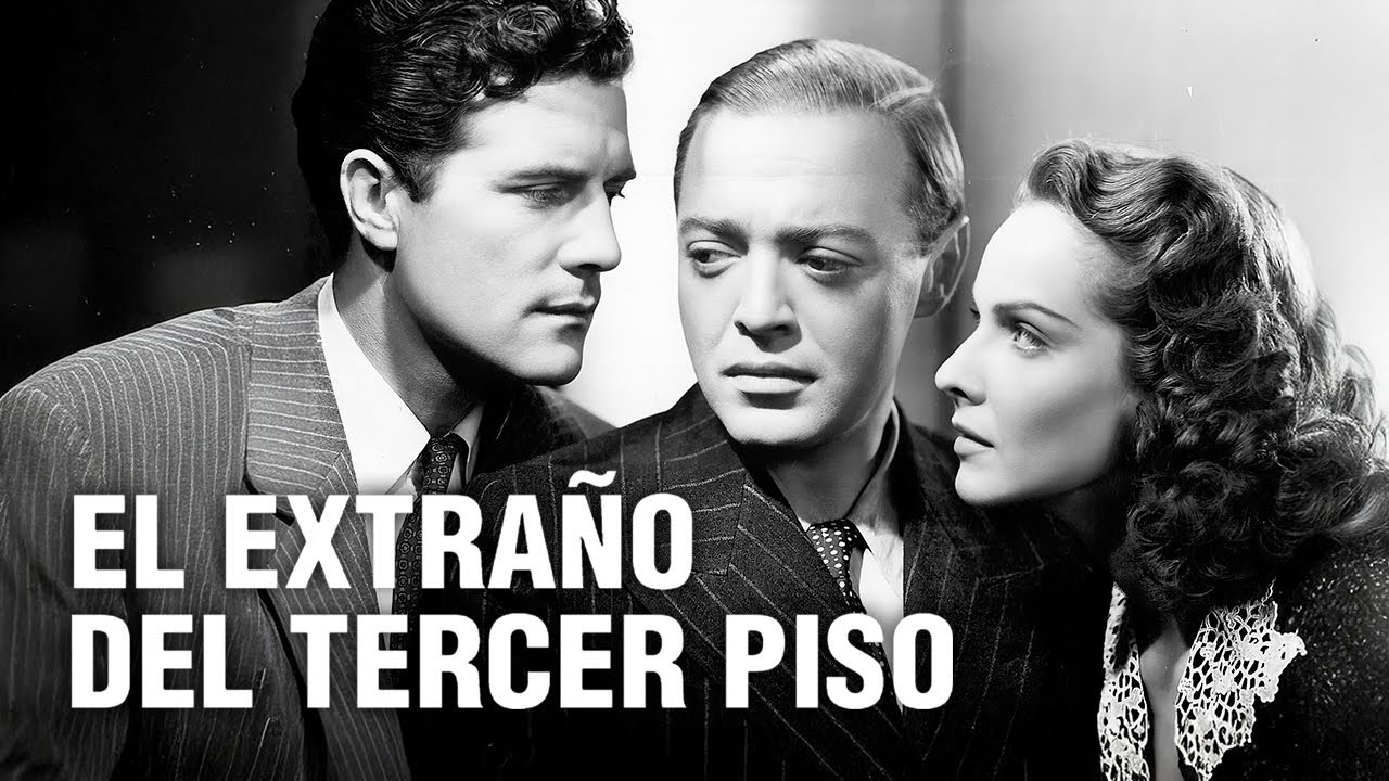 El Extraño del Tercer Piso | El Origen del Cine Negro | Película Completa en Español