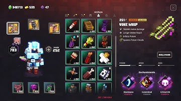 Minecraft Dungeons Vine Whip Bomber Build Apoc+25 Fiery Forge