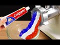 Experiment: Meat Grinder VS Toothpaste