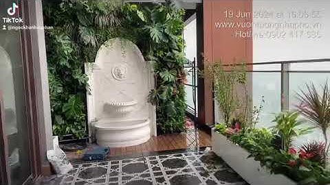 Thi Công Trồng Cây Ban Công Đứng Vertical Bồ Đào Nha mọi vị trí bảo hành 10 năm có tưới tự động