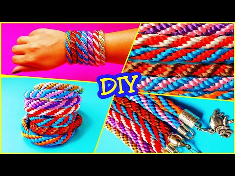 Yeni Başlayanlar icin Kolay Kumihimo Bileklik Yapımı |Easy Kumihimo Bracelet making for beginners #3