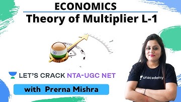 Theory of Multiplier L-1 | Economics | NTA UGC NET | Prerna Mishra