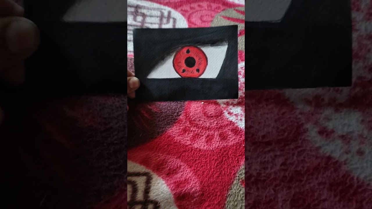 sasuke eye with 3 ball #viral #sasuke