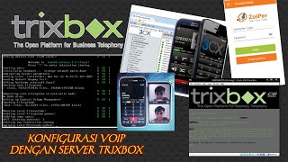 Konfigurasi Voip Dengan Server Trixbox menggunakan 3cxphone dan apk zoiper di HP #voip #trixbox screenshot 5