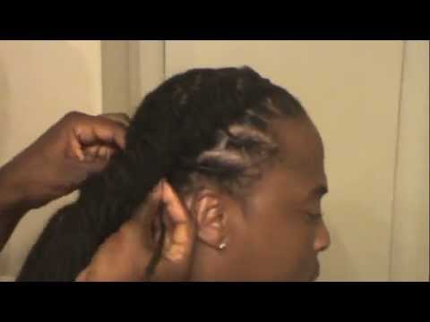 A Quick Dreadlock Hair Style For Men