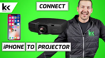 Can I connect iPhone to projector with USB?