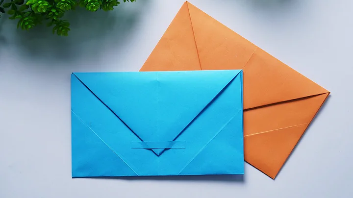 Envelope Making With Paper At Home [With Glue And Scissors] - Easy Origami Envelope