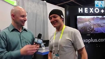 Hexo+ Fully Autonomous Quadcopter Drone - Interview with Xavier de Le Rue - CES 2015
