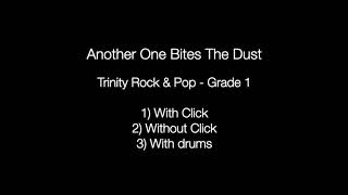 Another One Bites The Dust by Queen - Backing Track for Drums (Trinity Rock & Pop - Grade 1) Resimi