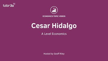Economist Profile: Cesar Hidalgo