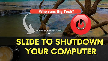 Slide to Shutdown Your PC | Windows 10 turn off with Slide mode | Another way to shutdown PC