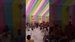 Dj rana events #dj #events #trending #shadigeet #wedding #foam #dance #haldi #haldiceremony #shorts