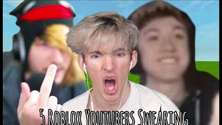5 Roblox Youtubers SWEARING