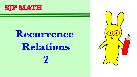 Recurrence Relations - Example (Hanoi Tower)