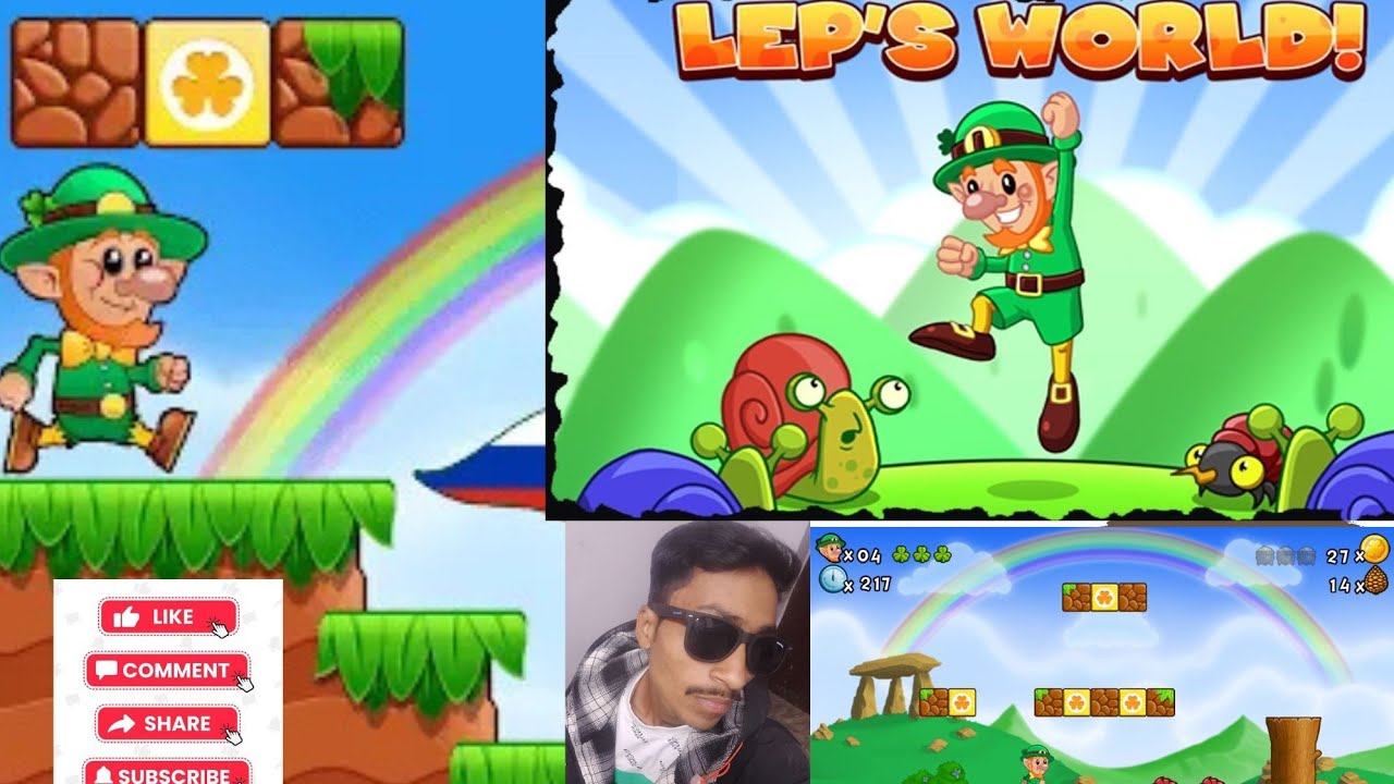 Lep's World - All Levels Completed! (Full Walkthrough)