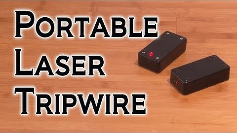DIY Portable Laser Tripwire!
