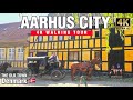 Denmark 🇩🇰 AARHUS | The Old Town 🏘️ Walking Tour - 4K HDR
