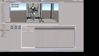 Screencast of Unity animation test