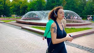 [4K] Sunny walk in the Moscow ☀️One of the most beautiful city