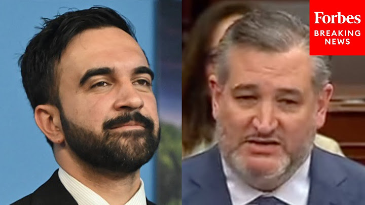 Cruz Flames Newsom, Bass, And 'Comrade Mamdani' When Introducing Big Beautiful Bill A.I. Amendment