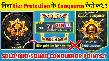 🇮🇳Day 13 - No Minus High Plus Conqueror Strategy🔥| Solo, Duo, Squad Conqueror Points❓Tips & Tricks✅